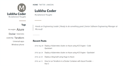 Desktop Screenshot of lukkhacoder.com