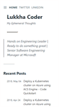 Mobile Screenshot of lukkhacoder.com